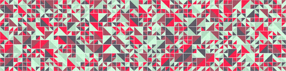 Abstract Geometric Pattern generative computational art illustration