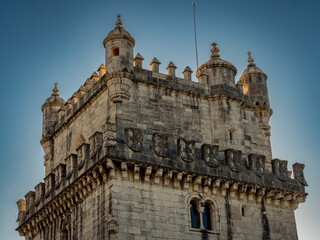 Fototapeta na wymiar Detail Torre de Belém