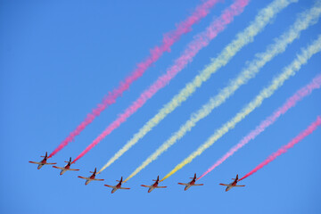 Aviones con la bandera de España, Patrulla Águila