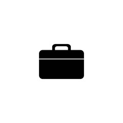 suitcase icon logo vector