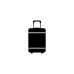suitcase icon logo vector