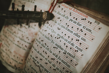 old music book