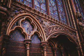 interior of the cathedral 