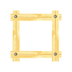 frame wooden empty