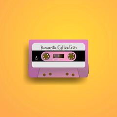 Pink Audio Cassette 
