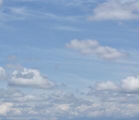 blue sky with clouds