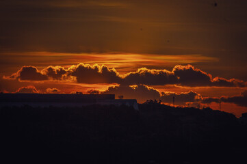 Por do sol