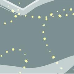 Fototapeta premium Social Media Puzzle Template Background for Schedulling Post Social Media Feed