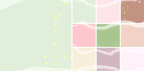 Social Media Puzzle Template Background for Schedulling Post Social Media Feed