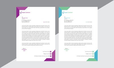 Best Letter Head Design template.