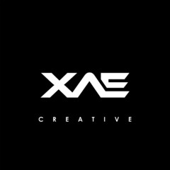 XAE Letter Initial Logo Design Template Vector Illustration