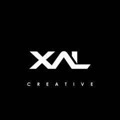 XAL Letter Initial Logo Design Template Vector Illustration