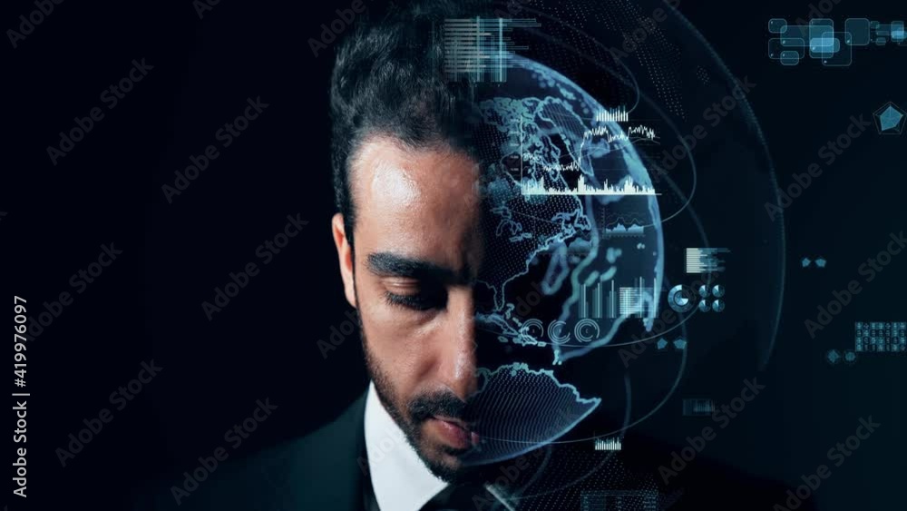 Poster ai　人工知能　グローバルネットワーク