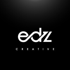 EDZ Letter Initial Logo Design Template Vector Illustration