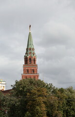 Russia views of the city of Moscow in summer Kremlin  tourism
