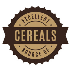 Cereals Vintage Stamp