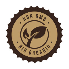 NON GMO Vintage Stamp