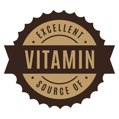 Vitamin Vintage Stamp