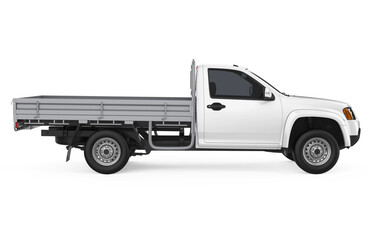 Flatbed Truck Isolated © nerthuz