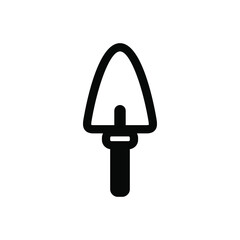 Trowel equipment icon