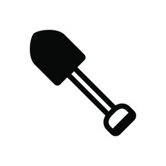 Shovel tool icon