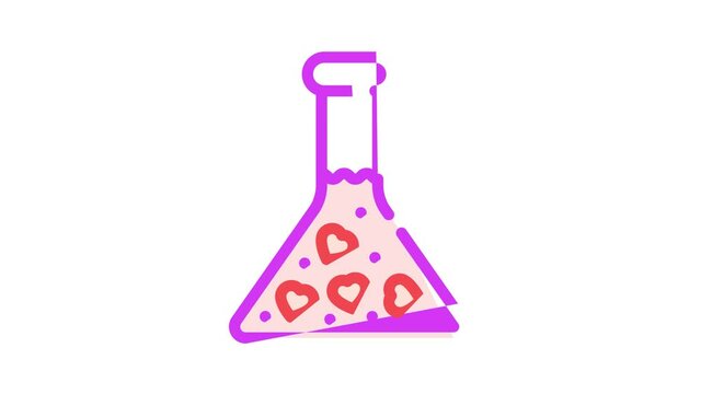 love potion color icon animation