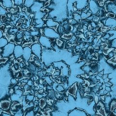 Surreal, psychedelic wet paint seamless pattern. Watercolor