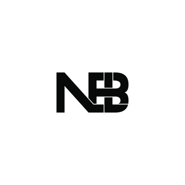 nbl letter original monogram logo design