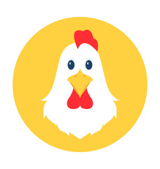 Rooster Vector Icon