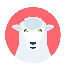 Sheep Vector Icon