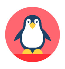 Penguin Vector Icon