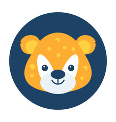 Puma Tiger Vector Icon