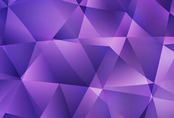 Obraz premium Light Purple vector abstract mosaic pattern.