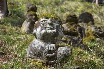 愛宕念仏寺　羅漢像　京都市嵯峨野