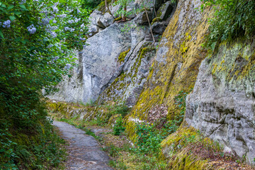 Höhlenwohnungen in Langenstein Harz bei Halberstadt