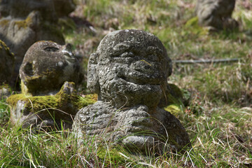 愛宕念仏寺　羅漢像　京都市嵯峨野