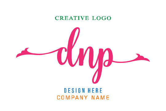 DNP lettering logo is simple, easy to understand and authoritative