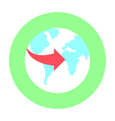 Worldwide Vector Icon