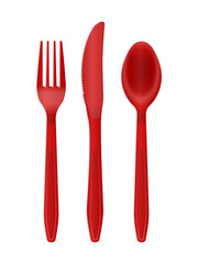 Plastic cutlery