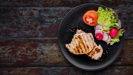 Pork steak favorite cuisine