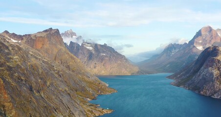 Fototapeta na wymiar Greenland Nice and Beautiful Background Wallpaper in High Definition 