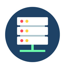 Obraz premium Server Share Vector Icon