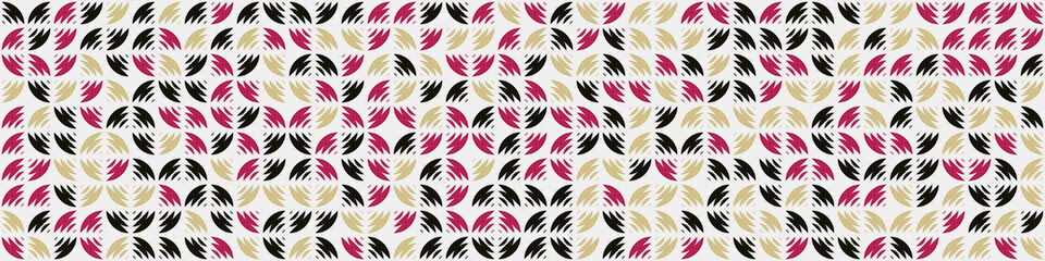 Fototapeta premium Abstract Geometric Pattern generative computational art illustration