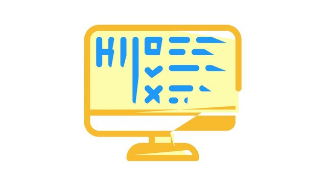 turing test color icon animation