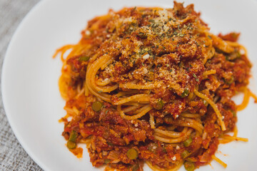 新玉ねぎのボロネーゼ
Spaghetti Bolognese