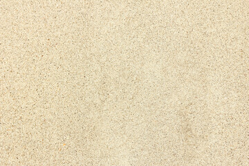 beautiful footprints in the sand by the sea in the nature of Cyprus