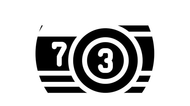 lotto kegs glyph icon animation