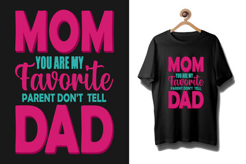 Obraz premium Mother's day quotes typography t shirt, Mom t-shirt design
