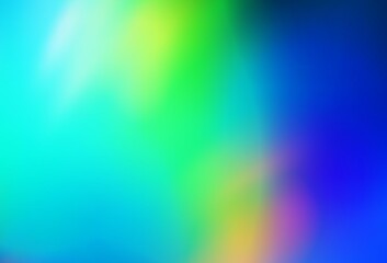 Obraz premium Light Blue, Green vector glossy abstract layout.