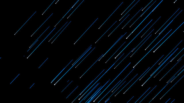 流れ星　流星　パーティクル  アブストラクト